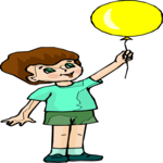 Boy with Balloon 2