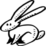 Rabbit 11 Clip Art