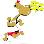 Reindeer Running