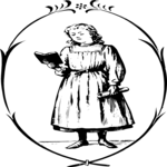 People, Girl Reading 2