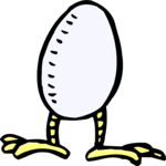 Chick Hatching 1 Clip Art