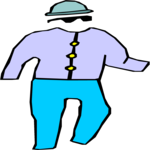 Invisible Man 1 Clip Art