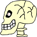 Skull 60 Clip Art