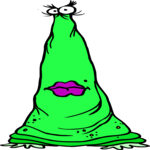 Green Cone - Purple Lips