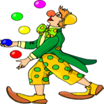 Clown Juggling 08