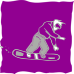 Snowboarder 08 Clip Art
