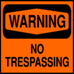 No Trespassing 1