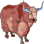 Yak 2 Clip Art