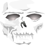 Skull 07 Clip Art