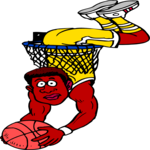Basketball Player 23 Clip Art