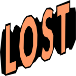 Lost Clip Art