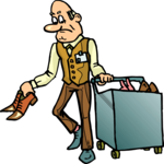 Shoe Salesperson 2 Clip Art