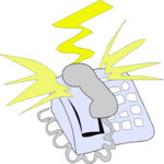 Telephone 057 Clip Art