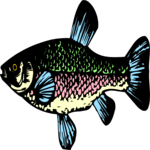 Antique Style Fish 1