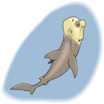 Shark-Man Clip Art