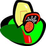 Basketball - Backboard 2 Clip Art