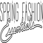Spring Fashion Clip Art
