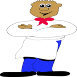 Chef - Arms Crossed Clip Art
