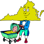 Virginia 1 Clip Art