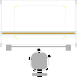 Drafting Table & Chair Clip Art