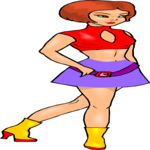 Girl 11 Clip Art