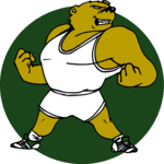 Body Builder - Bear 2 Clip Art