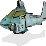 Space Aircraft Clip Art