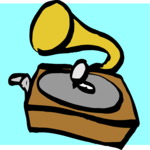 Gramophone 02 Clip Art