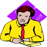 Businessman at Desk 15