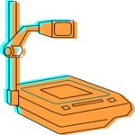 Overhead Projector 13 Clip Art
