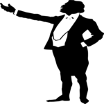 Silhouettes, Man in Tuxedo 2