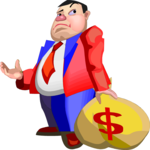 Man with Bag of Money 2