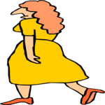 Mutant Female 30 Clip Art