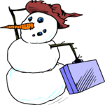 Snowman 32 Clip Art
