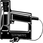 Staple Gun 1 Clip Art
