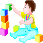 Child with Blocks