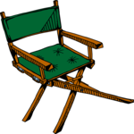 Director's Chair 09 Clip Art