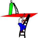 Climbing Ladder 2 Clip Art