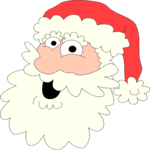 Santa Face 24 Clip Art