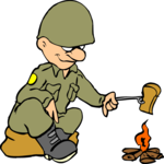 Soldier Cooking