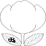 Tulip Frame 1 Clip Art