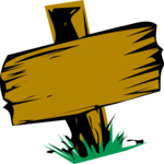 Sign Post 05 Clip Art