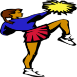 Cheerleader 3 Clip Art