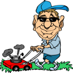 Mowing Lawn 5 Clip Art