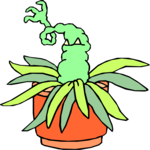 Mutant Plant 16 Clip Art