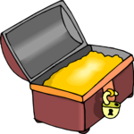 Treasure Chest 4 Clip Art