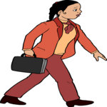 Businesswoman 13 (2) Clip Art