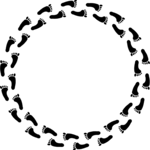Circle of Footprints 1