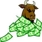 Bull with Money
