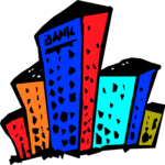 Bank 1 Clip Art